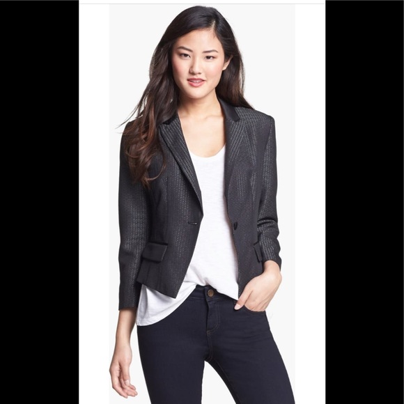 Halogen Jacquard One Button Blazer - Picture 11 of 14